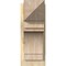 Ekena Millwork Merced Arts & Crafts Rough Sawn Outlooker, Douglas Fir, 8"W x 16"D x 20"H OUT08X16X20MRC03RDF - alternate 2